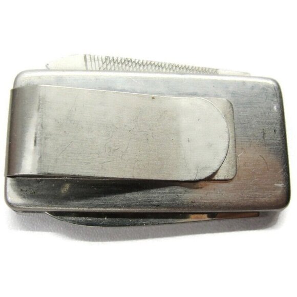 Sheffield Knife File Money Clip Stainless Steel Wallet Credit Card Cash ID - Picture 9 of 10